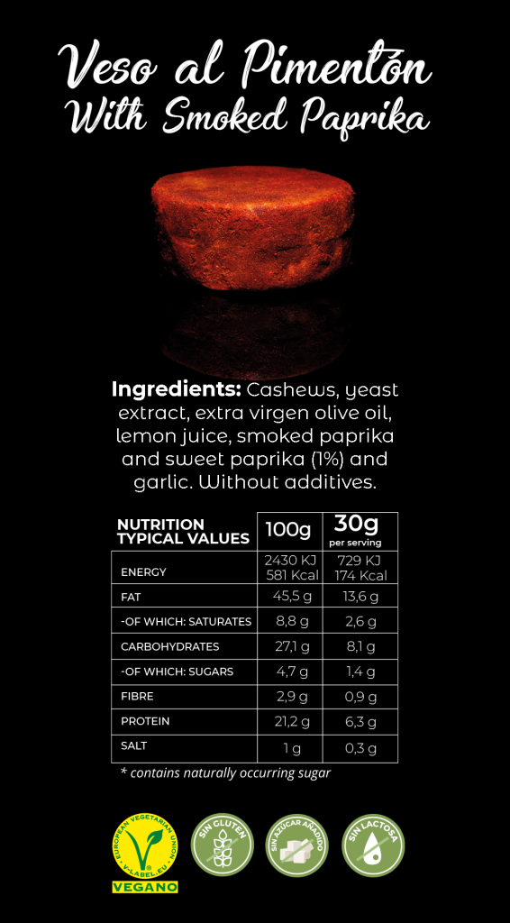Veso Paprika Style - Vegan Cheese